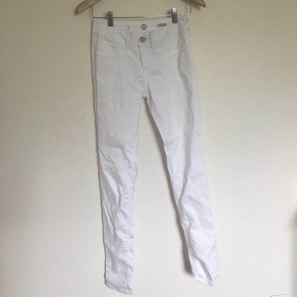 white skinny jeans